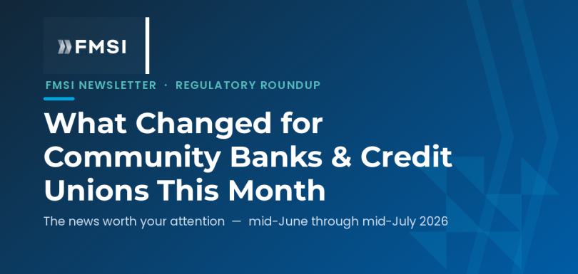 Regulatory roundup 2026